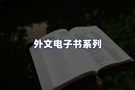 外文电子书系列